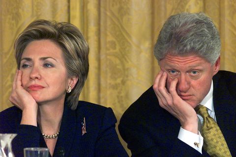 Hillary and Bill Clinton Look Alike