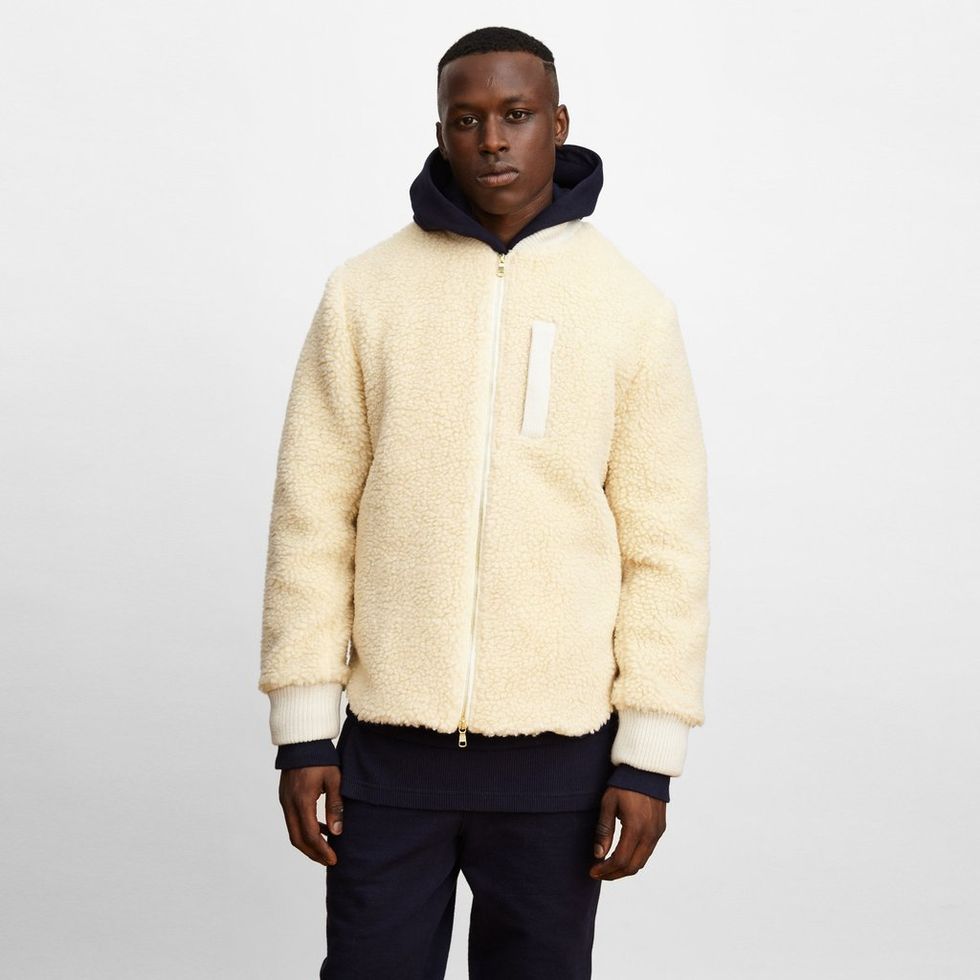 Fall Winter Bomber Jacket from Aime Leon Dore - Sherpa Jacket