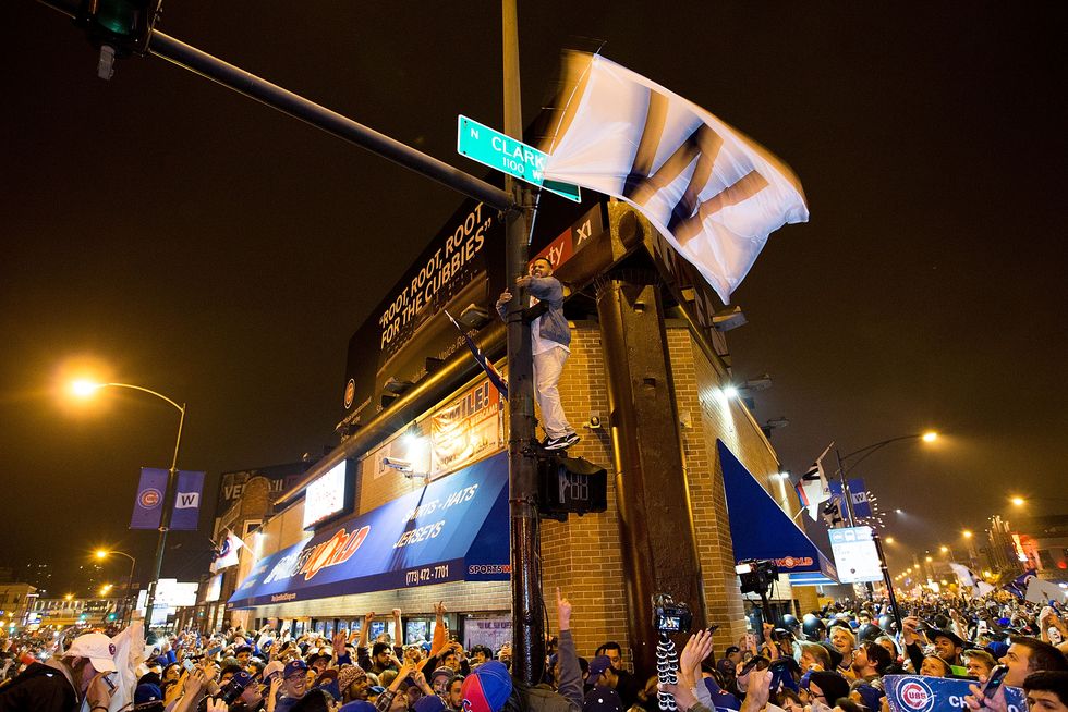 Eerily Quiet, Wrigleyville Still Offers Cubs Fans 'Something to Cheer For', Chicago News