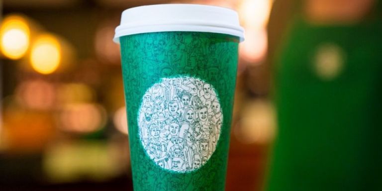 Peace on Earth! The new Starbucks holiday cup could put an end to