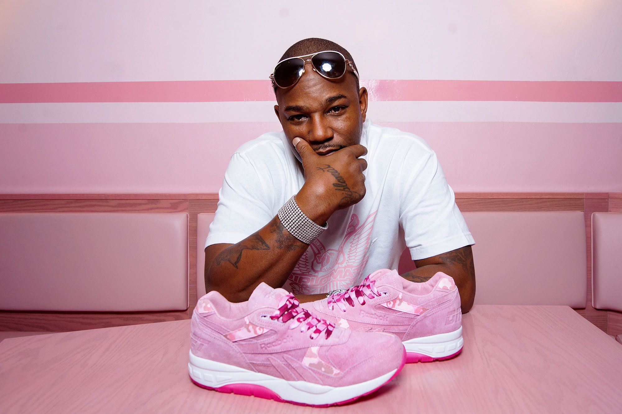 Cam'ron's Reebok Collab Is an Homage to His Infamous All-Pink ...