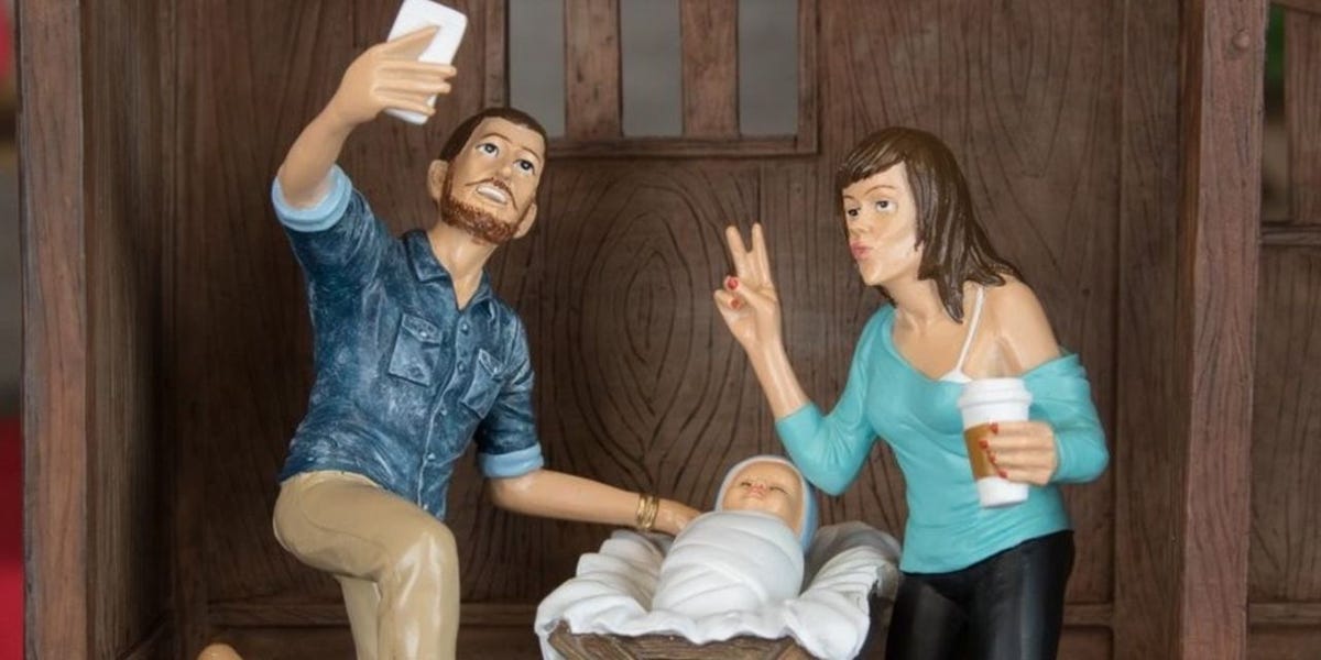 This Hipster Nativity Scene Exists for You to Piss Off Your Guests