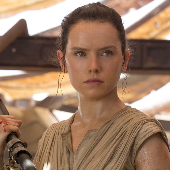 Daisy Ridley in Star Wars: The Force Awakens