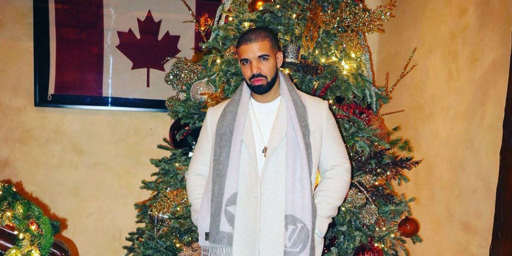 Drake's Christmas Style Is So Very Drake