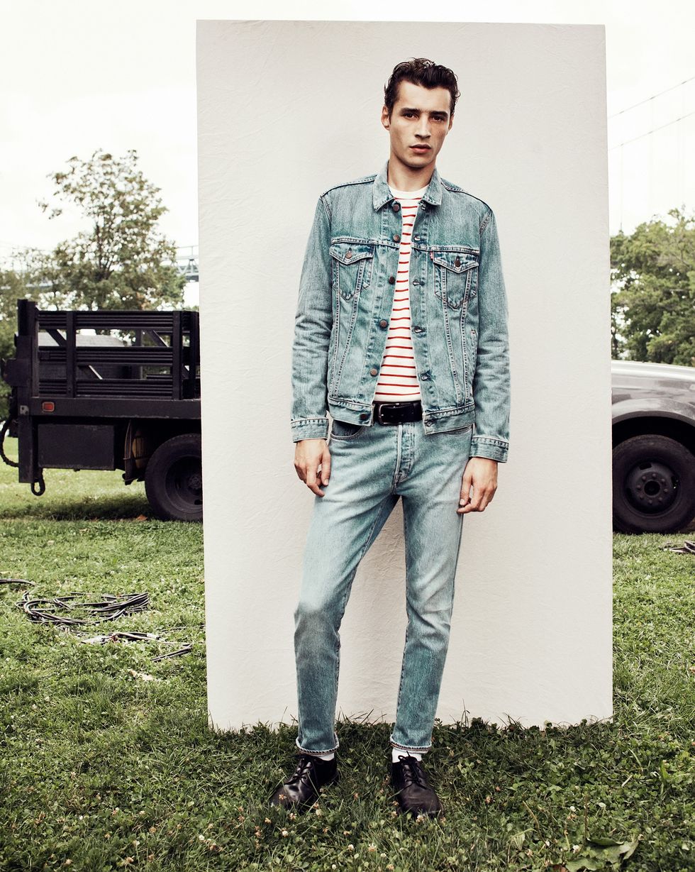 Levi's 501 Skinny Fit Jeans for Men Levi's Head of Design Jonathan