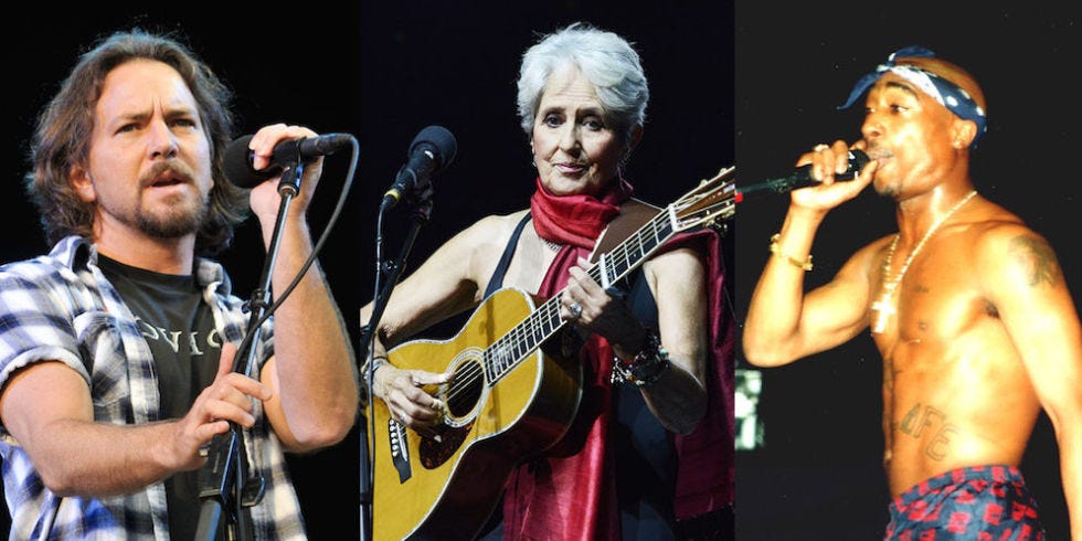 Rock and Roll Hall of Fame 2017 Inductees - Tupac, Joan Baez Lead 2017 ...