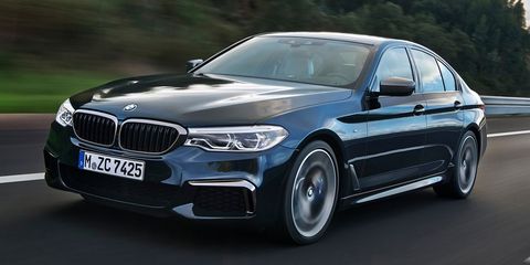 <p>The current M550i (pictured above) is already <a href="http://www.roadandtrack.com/new-cars/future-cars/news/a31150/bmw-m550i-xdrive-acceleration/" target="_blank" data-tracking-id="recirc-text-link">quicker to 60 mph than the current M5</a>, clocking in at four seconds flat. The new, (probably)&nbsp;all-wheel-drive BMW M5 should be even quicker than that. Plus, we've heard it'll still have <a href="http://www.roadandtrack.com/new-cars/future-cars/news/a31913/the-next-bmw-m5-will-reportedly-have-a-button-to-engage-rear-wheel-drive/" target="_blank" data-tracking-id="recirc-text-link">a rear-wheel-drive mode</a>&nbsp;for burnouts and power slides. Should <a href="http://www.roadandtrack.com/new-cars/first-drives/a31840/first-drive-mercedes-amg-e63s/" target="_blank" data-tracking-id="recirc-text-link">the Mercedes-AMG E63 S</a> be worried?</p>