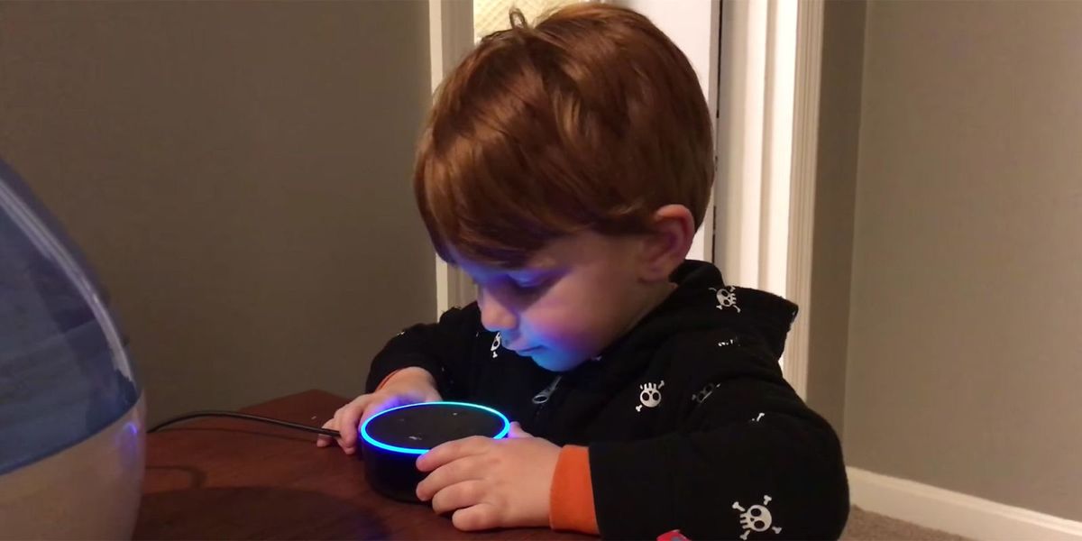 Somehow Alexa Misinterpreted This Tiny Boys Request And Tried To Play Porn