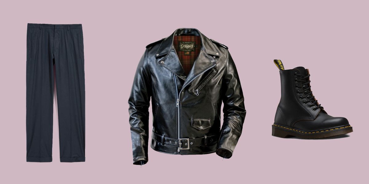 Product, Jacket, Collar, Sleeve, Textile, Outerwear, Boot, Leather, Fashion, Leather jacket, 