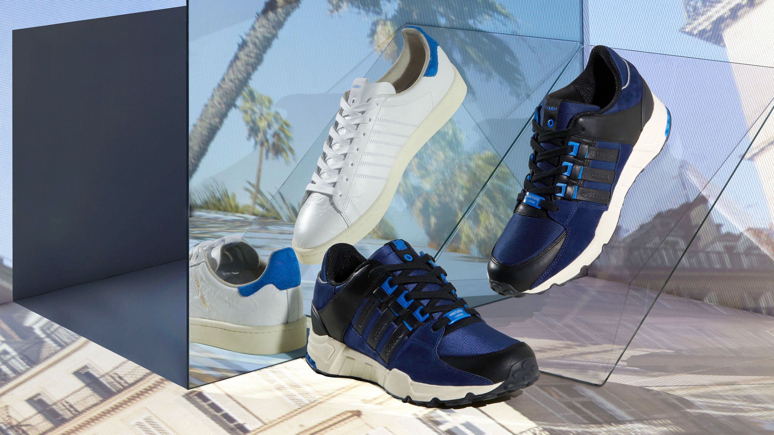 Adidas Consortium Colette x Undefeated Sneakers Where to Buy the Adidas EQT Support and Campus 80