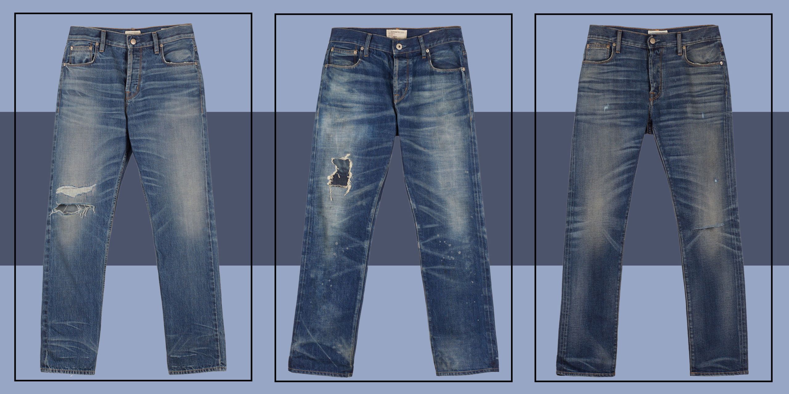 Current Elliott Cone Denim Capsule Collection - Selvage Jeans for Men
