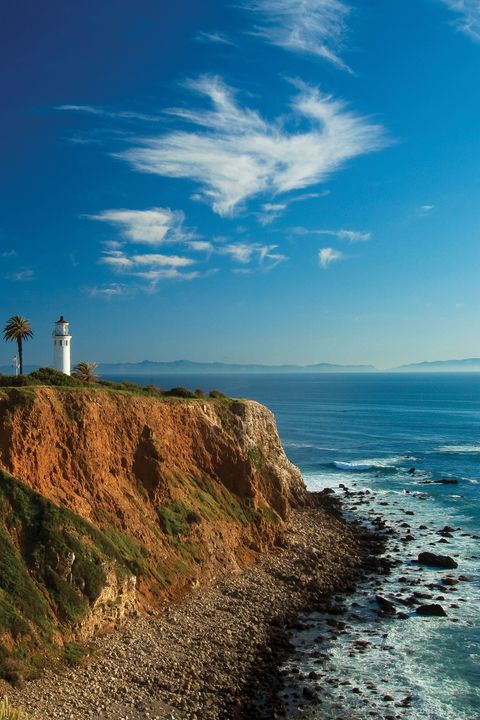 <p><strong data-redactor-tag="strong">Where to Go:</strong> Rancho Palos Verdes, California, because it's perched atop a cliff on the isolated Palos Verdes Peninsula and we can't think of a better place to kick back and unplug. Also&nbsp;because <em data-redactor-tag="em" data-verified="redactor">look at it</em>. Do you really need any more reason than that? &nbsp;<br>
</p><p><strong data-redactor-tag="strong">Where to Sleep: </strong><a href="http://www.terranea.com/" target="_blank" data-tracking-id="recirc-text-link">Terranea Resort</a><span class="redactor-invisible-space" data-verified="redactor" data-redactor-tag="span" data-redactor-class="redactor-invisible-space">. Hole up at the luxury oceanfront property (with four pools, eight restaurants, a wellness center, and a ton of aquatic activities), and book yourselves into </span>the award-winning 50,000-square-foot&nbsp;<a href="http://www.terranea.com/spa-resorts-southern-california" target="_blank" data-tracking-id="recirc-text-link">The Spa at Terranea</a>&nbsp;for a day of R&amp;R.<span data-redactor-tag="span" data-verified="redactor"></span>
</p><p><strong data-redactor-tag="strong">What to Do:</strong> Take her to <a href="http://www.wayfarerschapel.org/" target="_blank" data-tracking-id="recirc-text-link">Wayfarers Chapel</a>, the impressive stone-and-glass sanctuary where Marilyn Monroe wed Joe DiMaggio. When you're done, tee off at the scenic <a href="https://www.losverdesgc.com/" target="_blank" data-tracking-id="recirc-text-link">Los Verdes Golf Course</a>, where you two can play a full round&nbsp;overlooking the tranquil Pacific shoreline.</p>