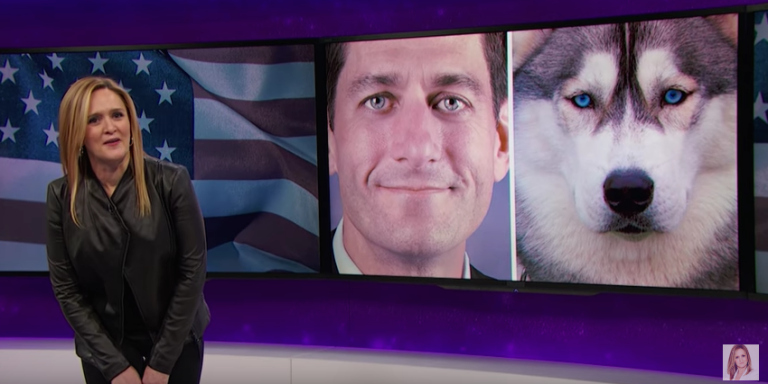 Samantha Bee's Paul Ryan Takedown Was Exquisite