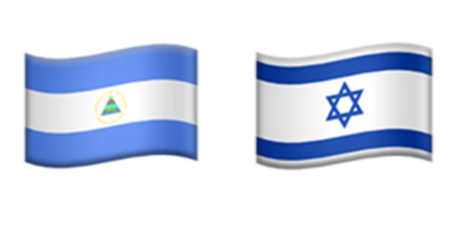 israel-nicaragua-flag