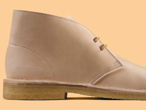 Clarks veg tan desert shop boot