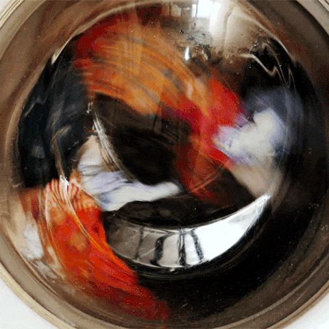 Red, Space, Circle, Paint, Reflection, Washing machine, Coquelicot, Major appliance, 