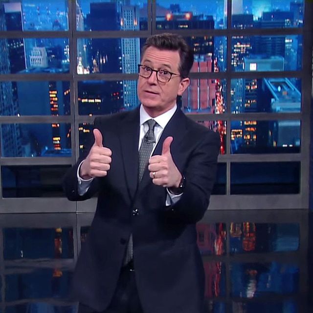 Stephen Colbert Takes on Trump's Transgender Decision