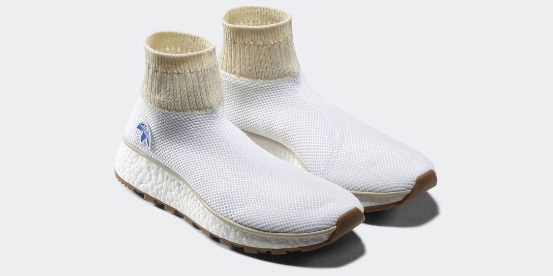 Adidas originals by alexander wang men's run clean outlet knit sneakers