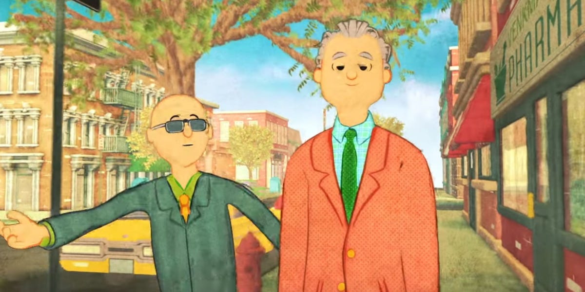 Bill Murray Is Ultra Happy In This Animated Music Video