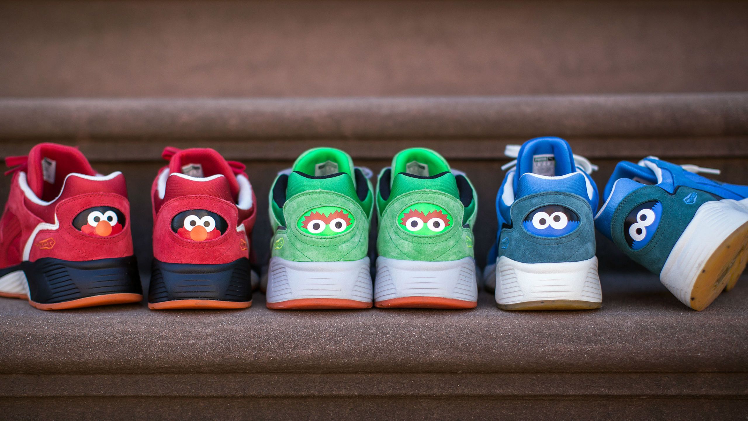 Puma x Sesame Street Sneaker Collaboration Your Inner Child Is Going to Love This Sneaker Collab