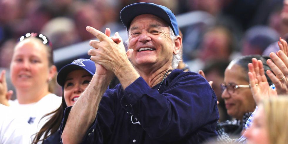 Watch Bill Murray Cheer On His Son During The NCAA Tournament