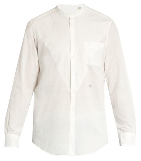 The Band Collar Shirt Is Your Ultra-Versatile Spring Essential