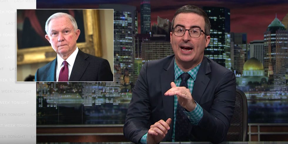 John Oliver on Why the Future of Marijuana Is Grim