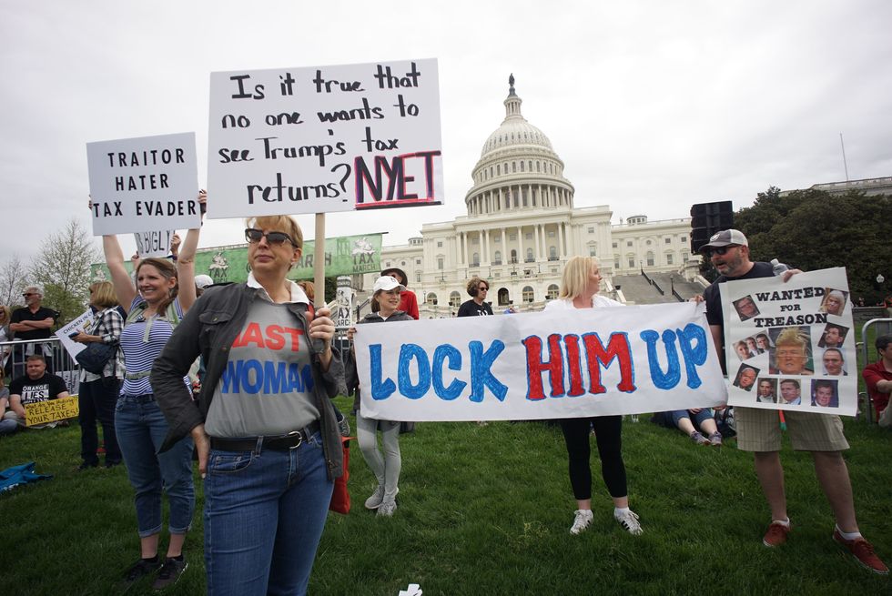 These Are the Best Signs from Tax Day Protests