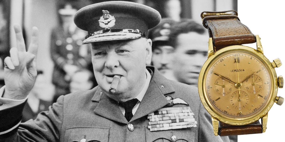 winston churchill rolex watch
