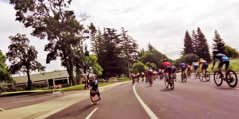 It Turns Out Drones and Bicycle Races Don't Mix