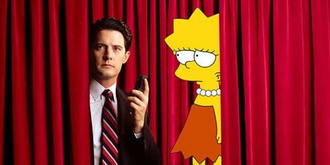 Every Twin Peaks Reference In The Simpsons Explained
