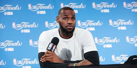 LeBron James Responds To Racist Vandalism At Press Conference