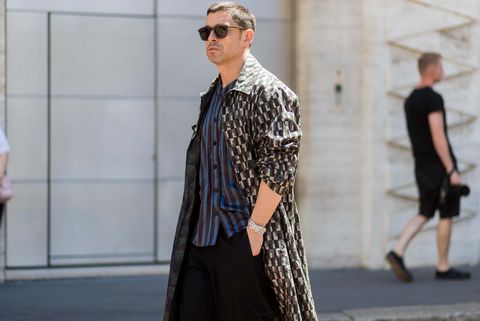 What Milan's Best Dressed Men Are Wearing to Fashion Week