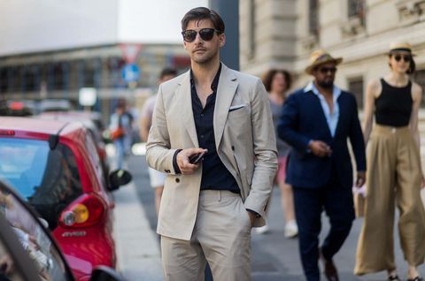 What Milan's Best Dressed Men Are Wearing to Fashion Week