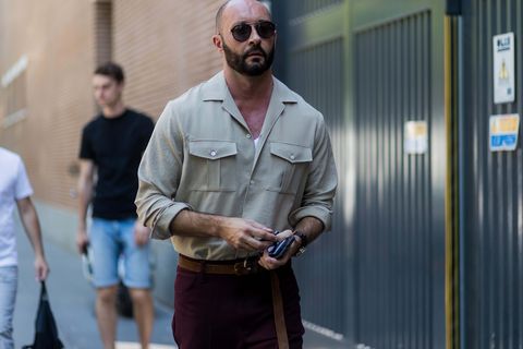 What Milan's Best Dressed Men Are Wearing to Fashion Week
