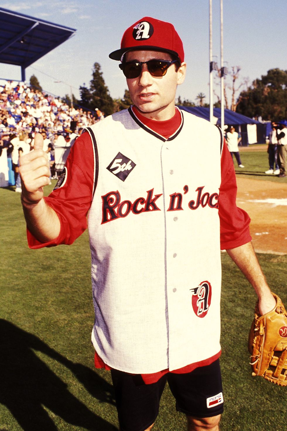DEREK JETER.MTV Rock N Jock Softball Game in Los Angeles 1997
