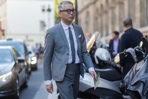 What Paris' Best Dressed Men Are Wearing to Fashion Week