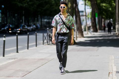 What Paris' Best Dressed Men Are Wearing to Fashion Week