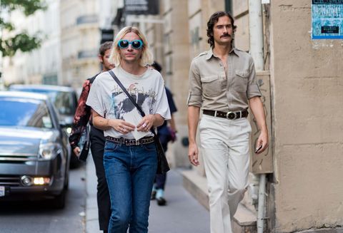 What Paris' Best Dressed Men Are Wearing to Fashion Week