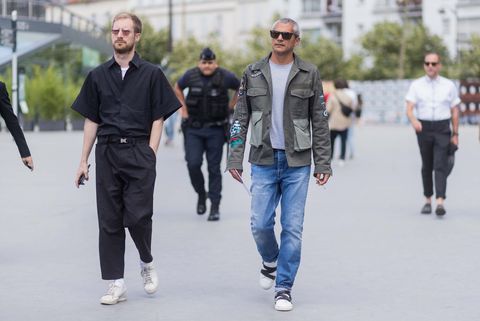 What Paris' Best Dressed Men Are Wearing to Fashion Week