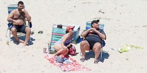 People on beach, Sun tanning, Barechested, Vacation, Fun, Summer, Beach, Muscle, Spring break, Bikini, 