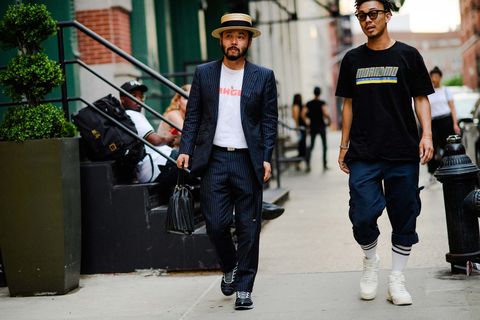 What New York's Best-Dressed Men Are Wearing to Fashion Week