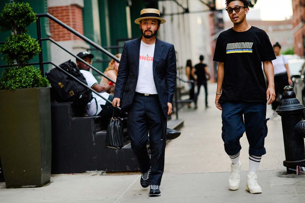 What New York's Best-dressed Men Are Wearing To Fashion Week