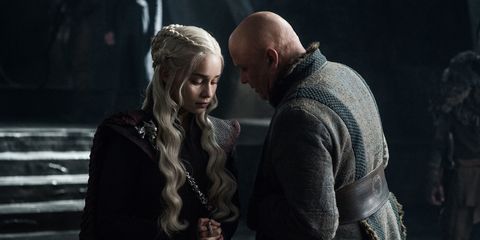 Daenerys and Varys on Game of Thrones