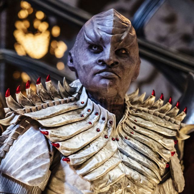 Mary Chieffo as L'Rell in Star Trek: Discovery