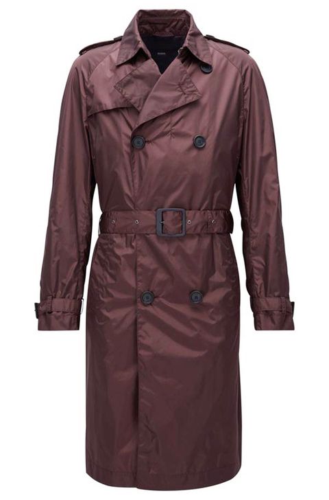 Clothing, Trench coat, Coat, Outerwear, Sleeve, Overcoat, Duster, Collar, Jacket, Day dress, 