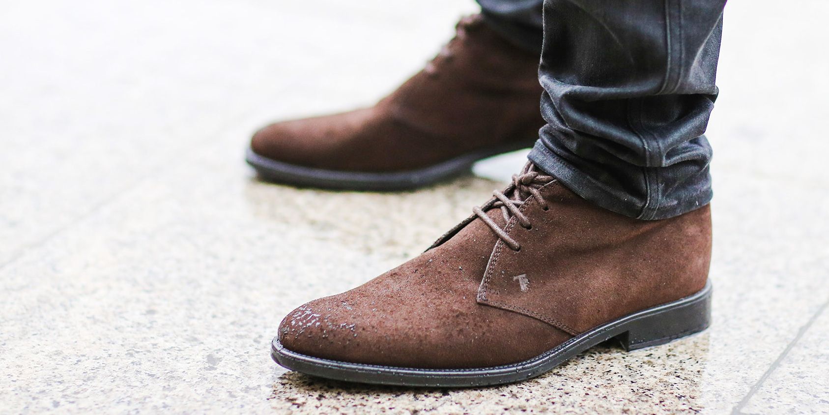 how to clean suede desert boots