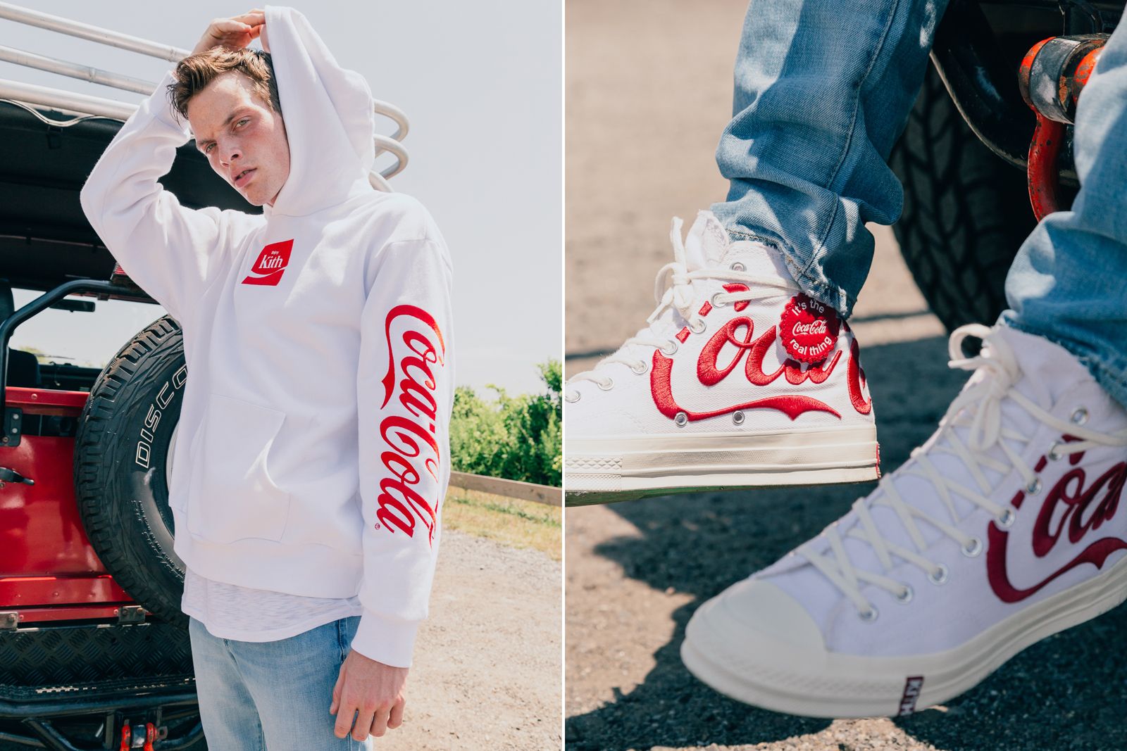 Kith coca cola converse denim online