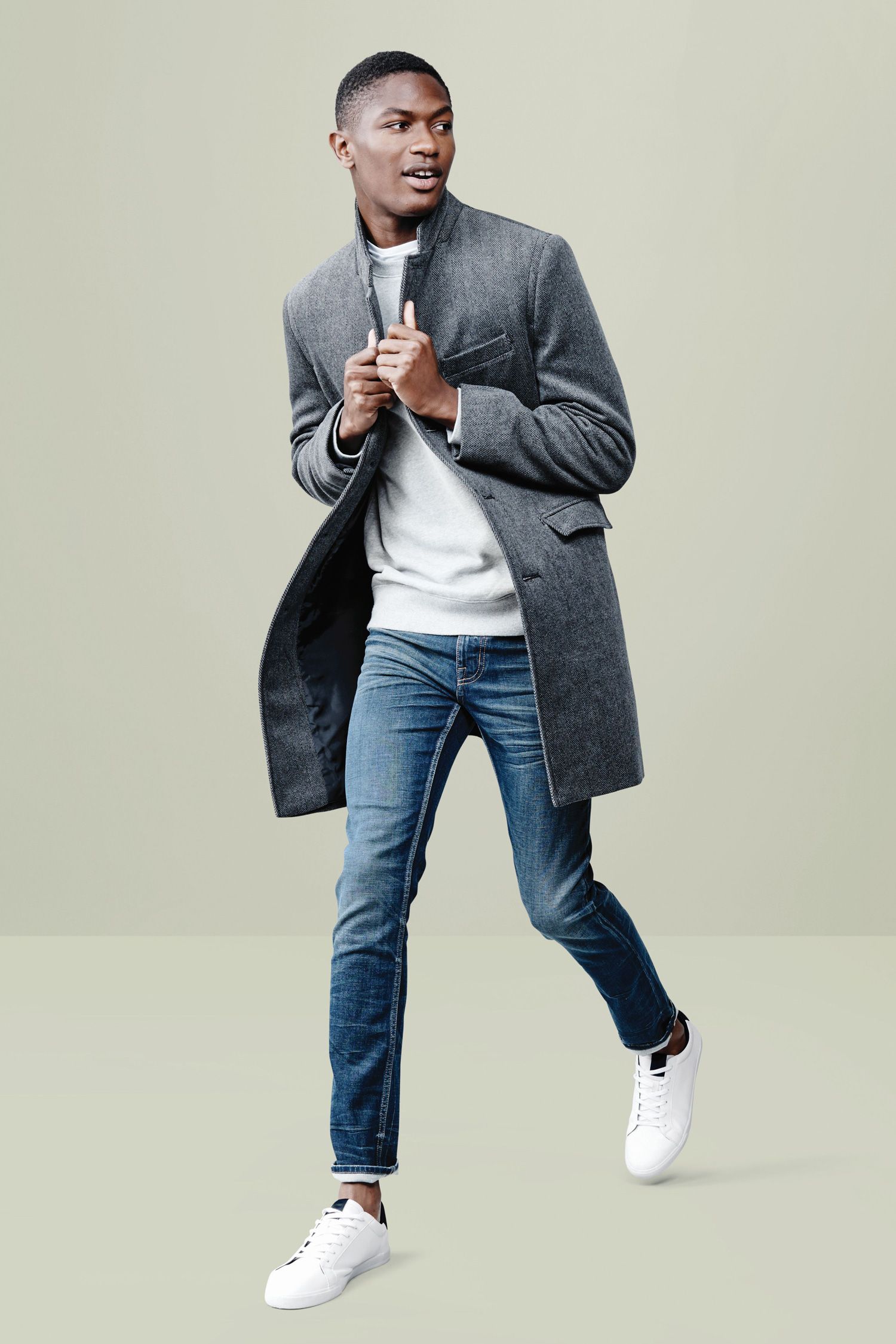 Goodfellow wool outlet coat