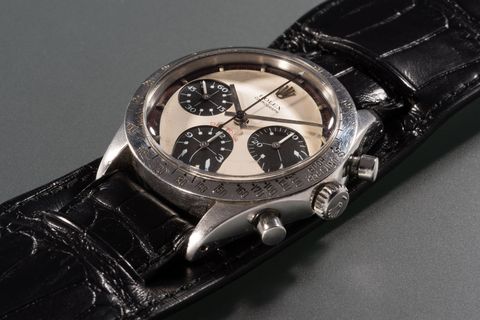 <p>In June of 2017, a man named James Cox decided to sell a watch. It was a Rolex Daytona, already one of the most valuable and collectible timepieces in the world—but this was even more special. On the back the case was engraved, in three lines: "Drive Carefully Me." When Cox was younger, and dating the daughter of Paul Newman, the actor personally took it off his wrist and gave it to him: "Here," <a href="https://www.hodinkee.com/articles/paul-newmans-paul-newman-daytona-rolex" target="_blank">said Newman</a>, "here's a watch. If you wind it, it tells pretty good time." The watch was lost for decades until it resurfaced earlier this year, and on October 26th, <a href="https://www.forbes.com/sites/elizabethdoerr/2017/06/01/paul-newmans-own-paul-newman-rolex-daytona-ref-6239-to-go-under-the-hammer-in-nyc-in-october-2017/#31c6d662990b" target="_blank">it goes up for auction</a>. The official catalog estimate is $1 million—a paltry sum, as you'll find out, among other Daytonas. And certainly for the most famous Rolex Daytona on Earth. </p>